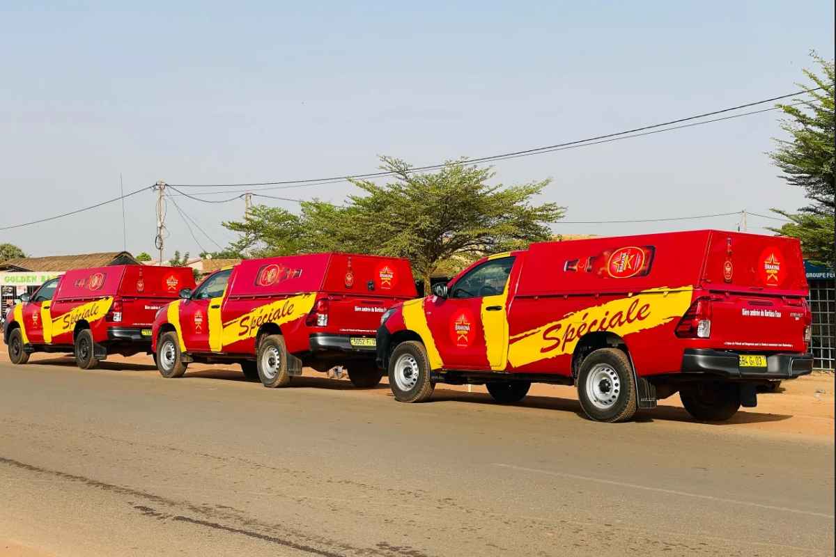 Brakina Spéciale a marqué les esprits des consommateurs en mars à travers sa caravane dans les maquis de Ouaga et Bobo