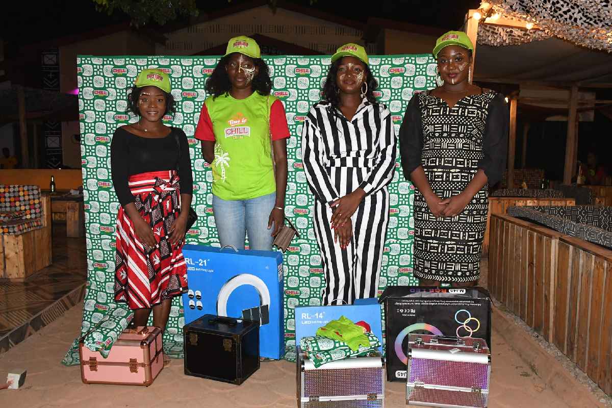 Remise de lots du jeu concours, Chill Make-Up Challenge