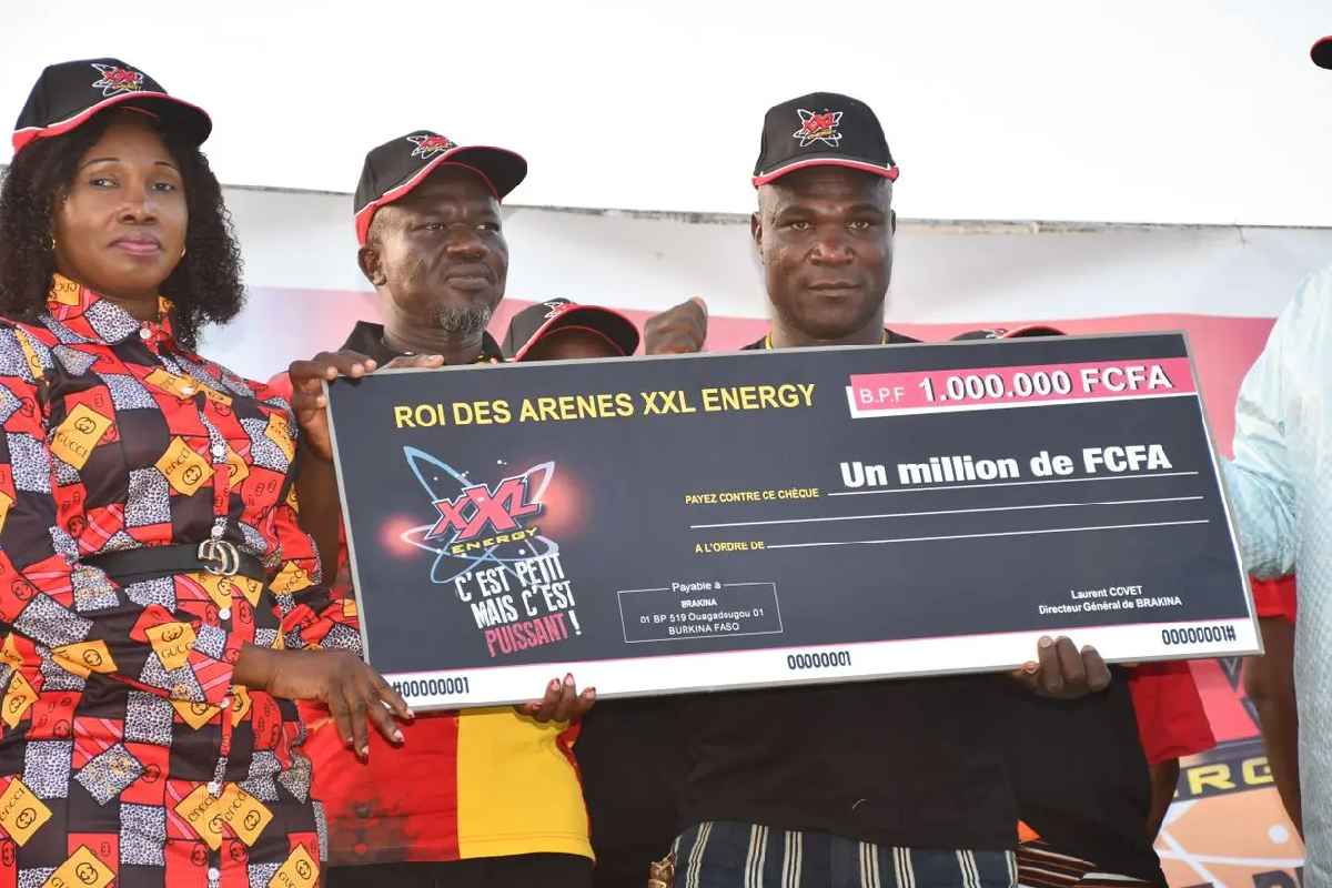 XXL Energy partenaire de la 30 e édition du Championnat National de Lutte Traditionnelle