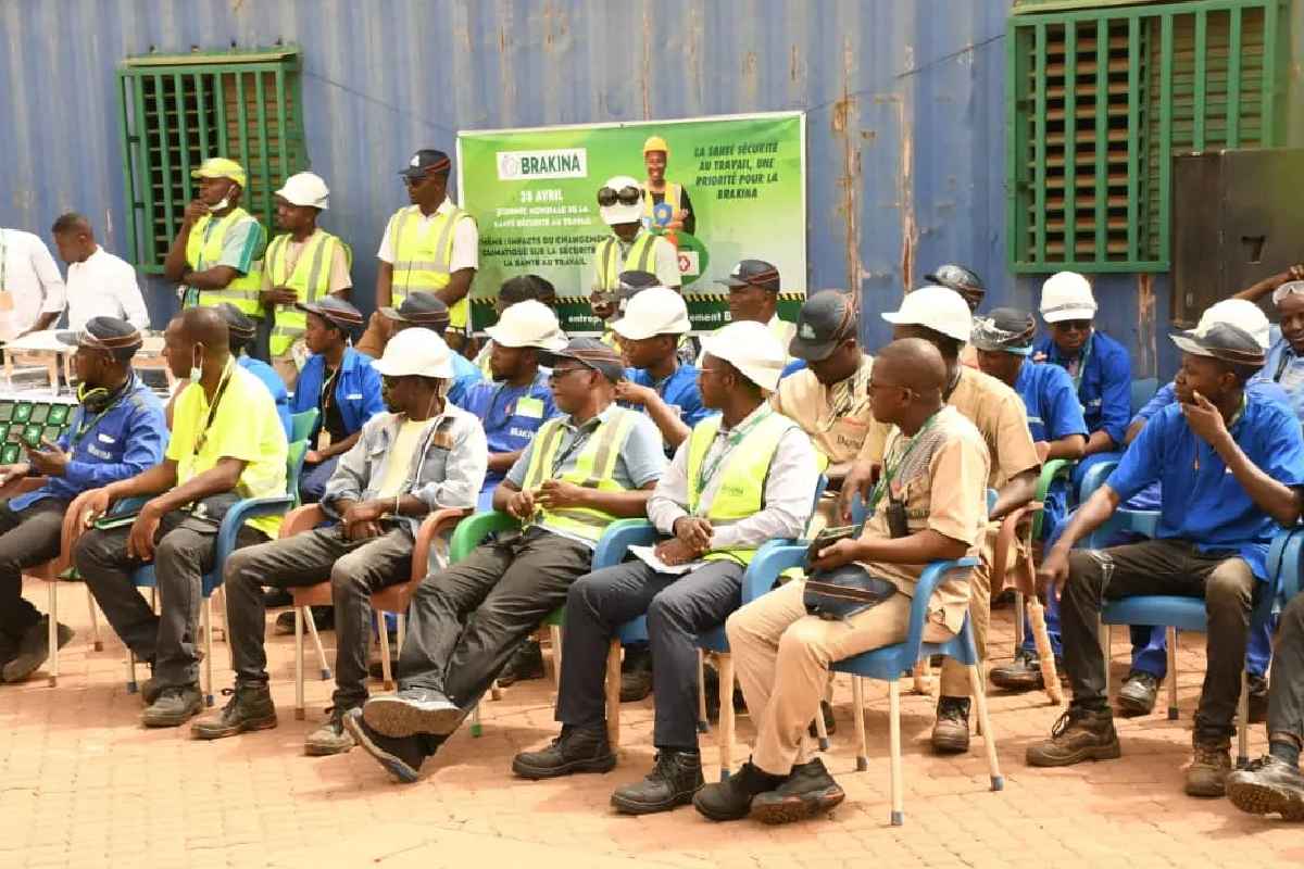 BRAKINA/SODIBO commémorent la Journée mondiale de la santé sécurité au travail