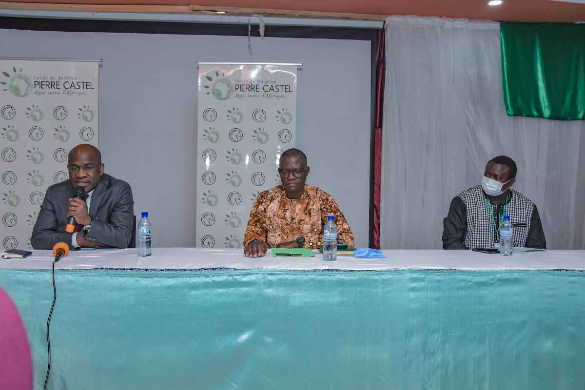 CONFERENCE DE PRESSE DU LANCEMENT DU PRIX PIERRE CASTEL EDITION 2021 AU BURKINA FASO