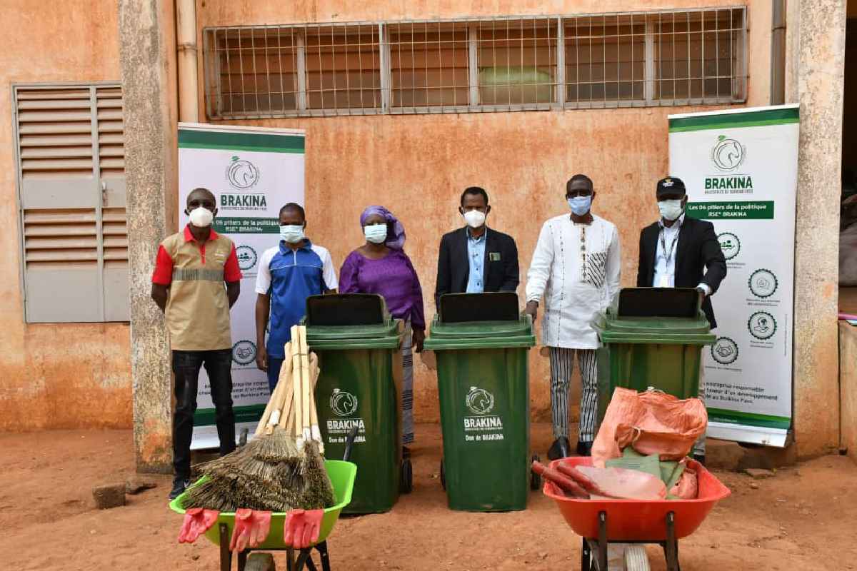 DON DE BRAKINA A L’ECOLE NATIONALE DE SANTE PUBLIQUE DE BOBO DIOULASSO