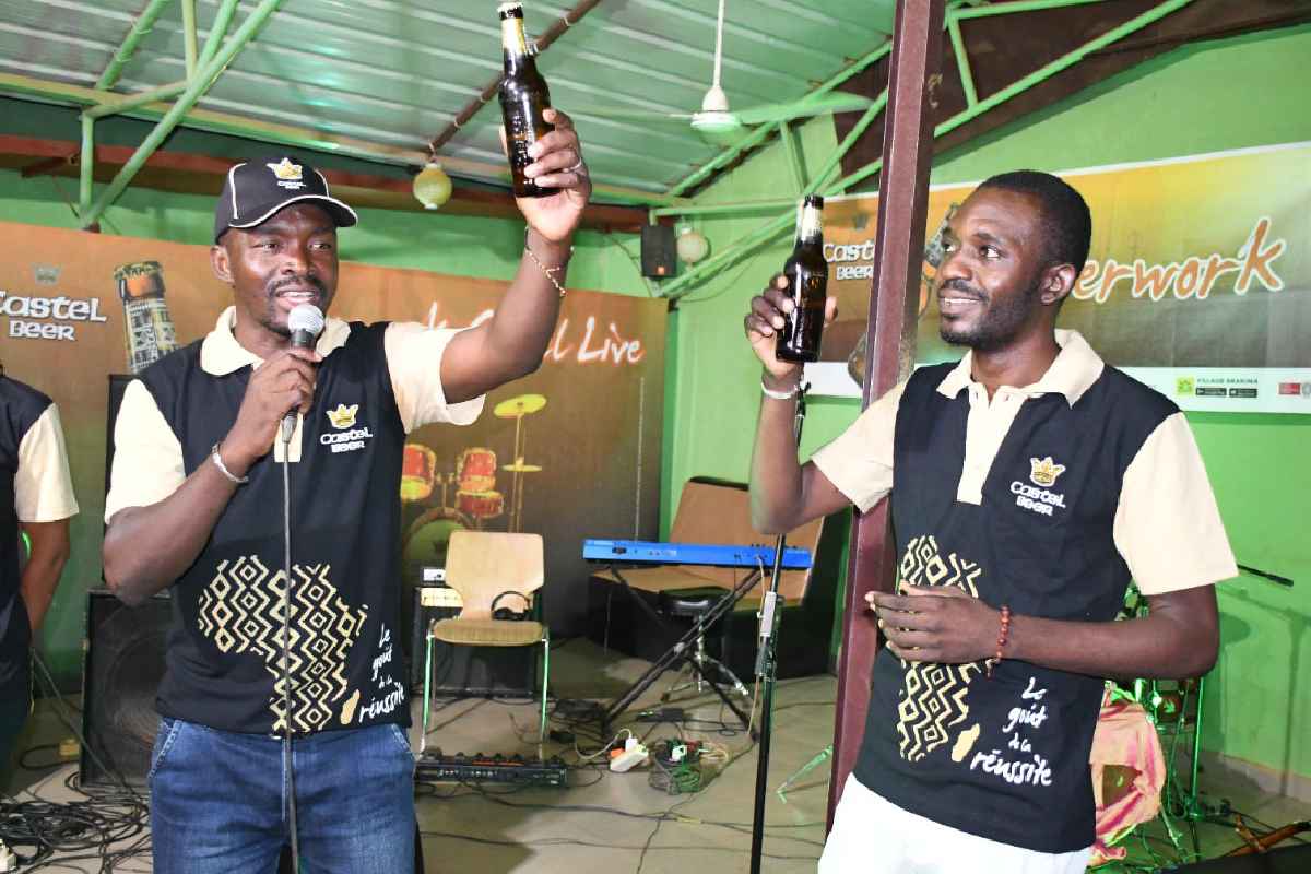 After work Castel Beer à la Citadelle de Saaba