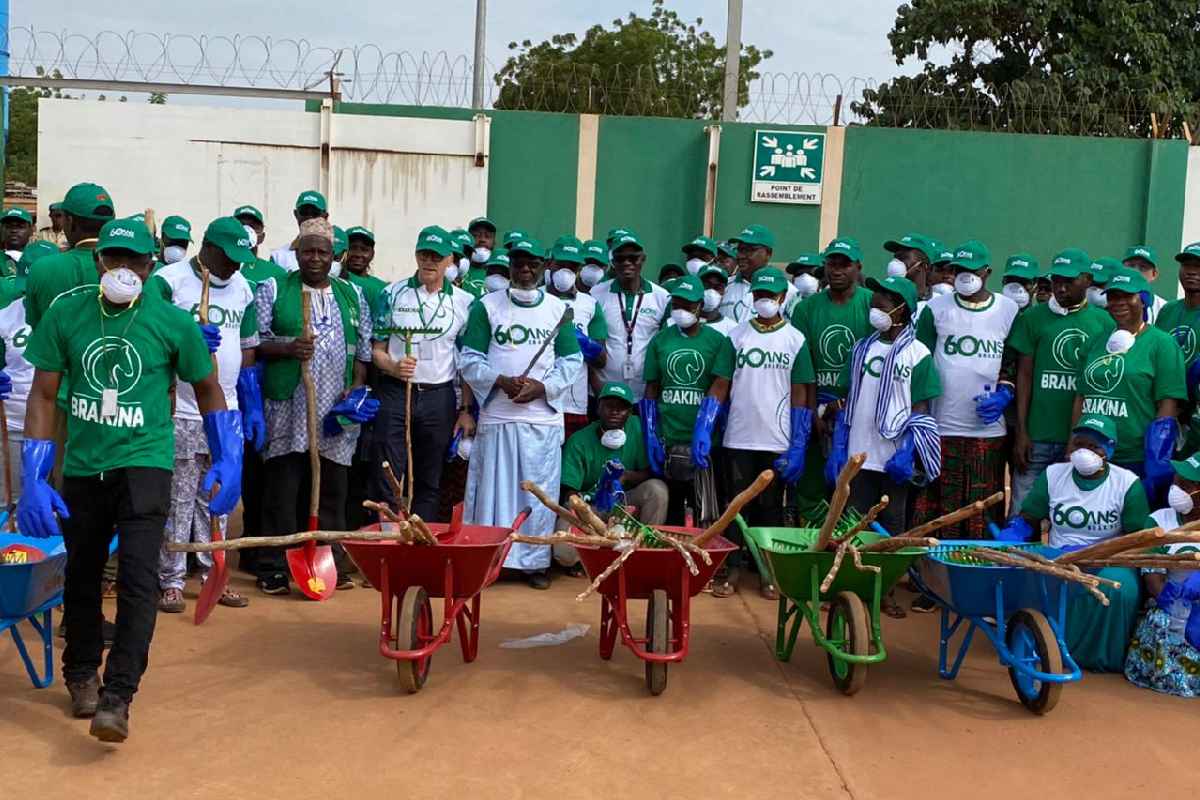 Journée de salubrité, opération Mana-mana à BRAKINA