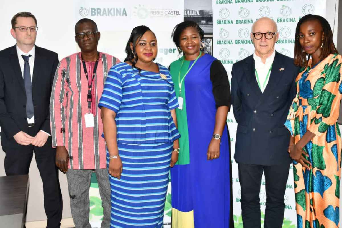 Mme OUEDRAOGO Estelle, grande lauréate du Prix Pierre Castel 2022